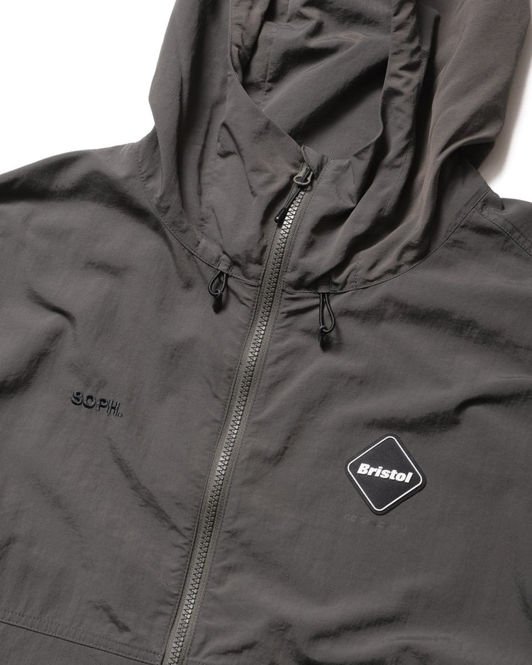 F.C.Real Bristol / NYLON HOODED BLOUSON / CHARCOAL GRAY / FCRB-252050