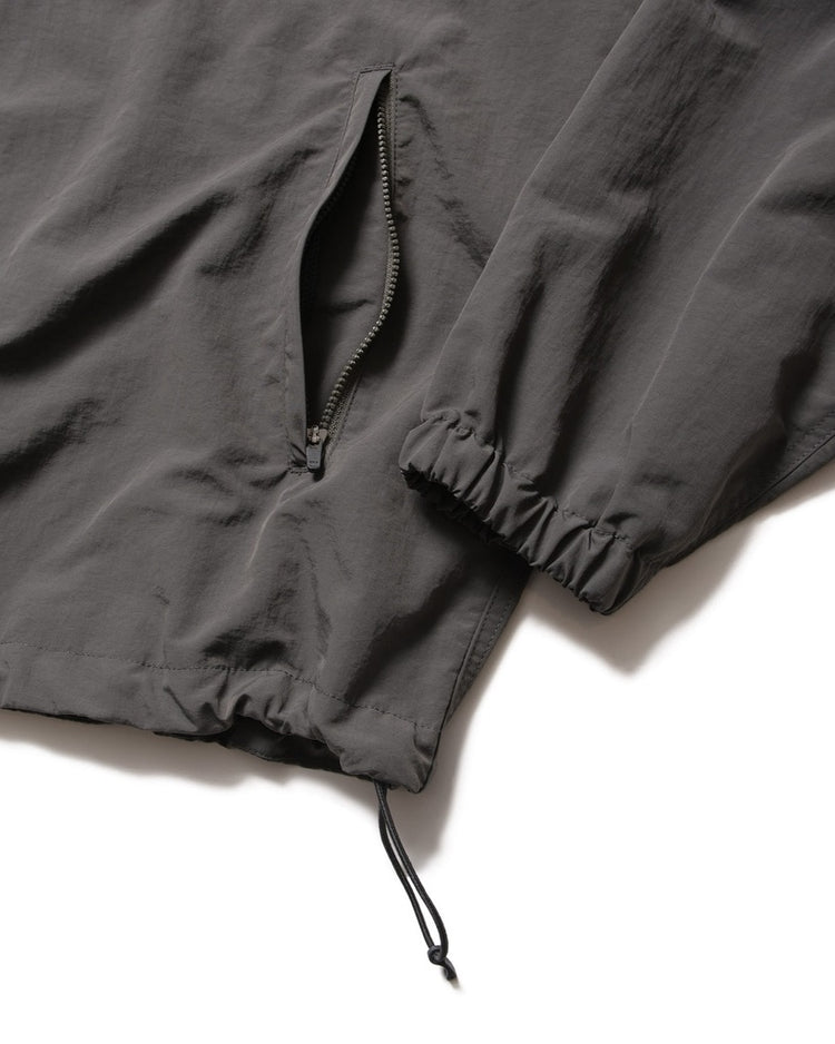 F.C.Real Bristol / NYLON QUARTER-ZIP BLOUSON / CHARCOAL GRAY / FCRB-252051