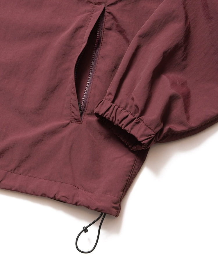 F.C.Real Bristol / NYLON QUARTER-ZIP BLOUSON / BURGUNDY / FCRB-252051