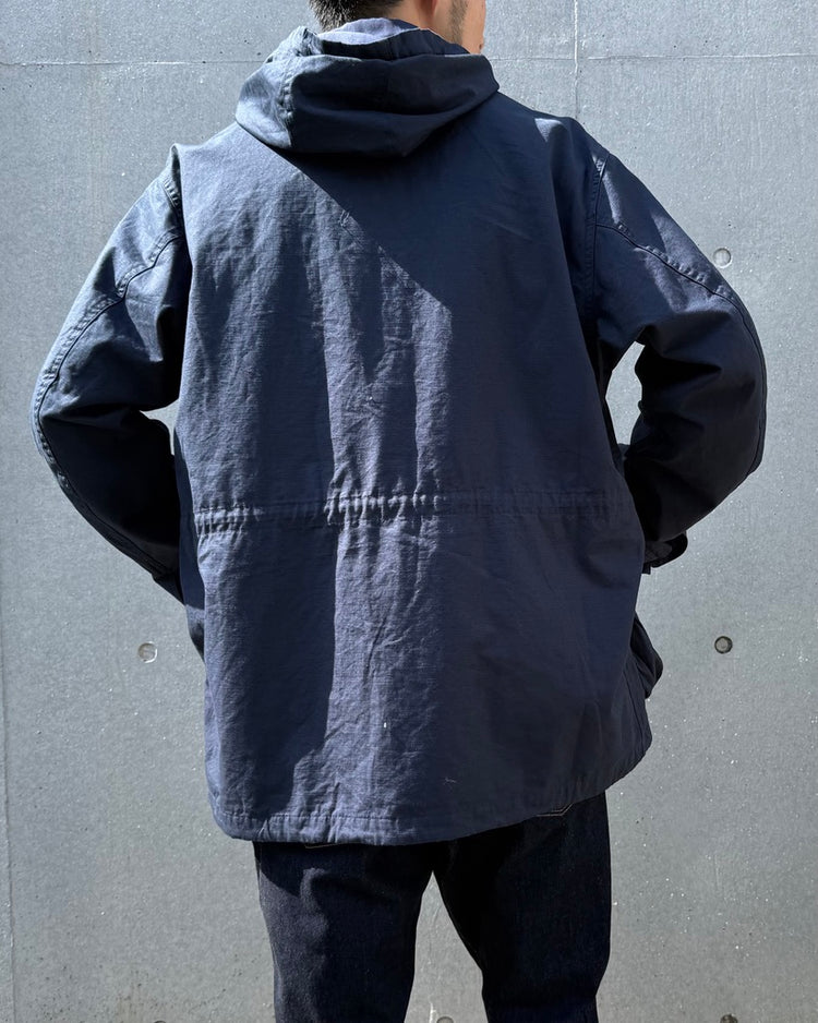 nonnative / TROOPER HOODED JACKET COTTON RIPSTOP WITH WINDSTOPPER® / NAVY / NN-J4808
