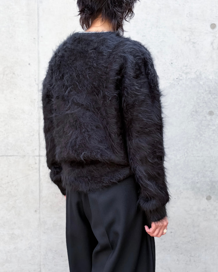 BLAMINK /  7G カシミアファーニット / BLACK / 7913-2-000006