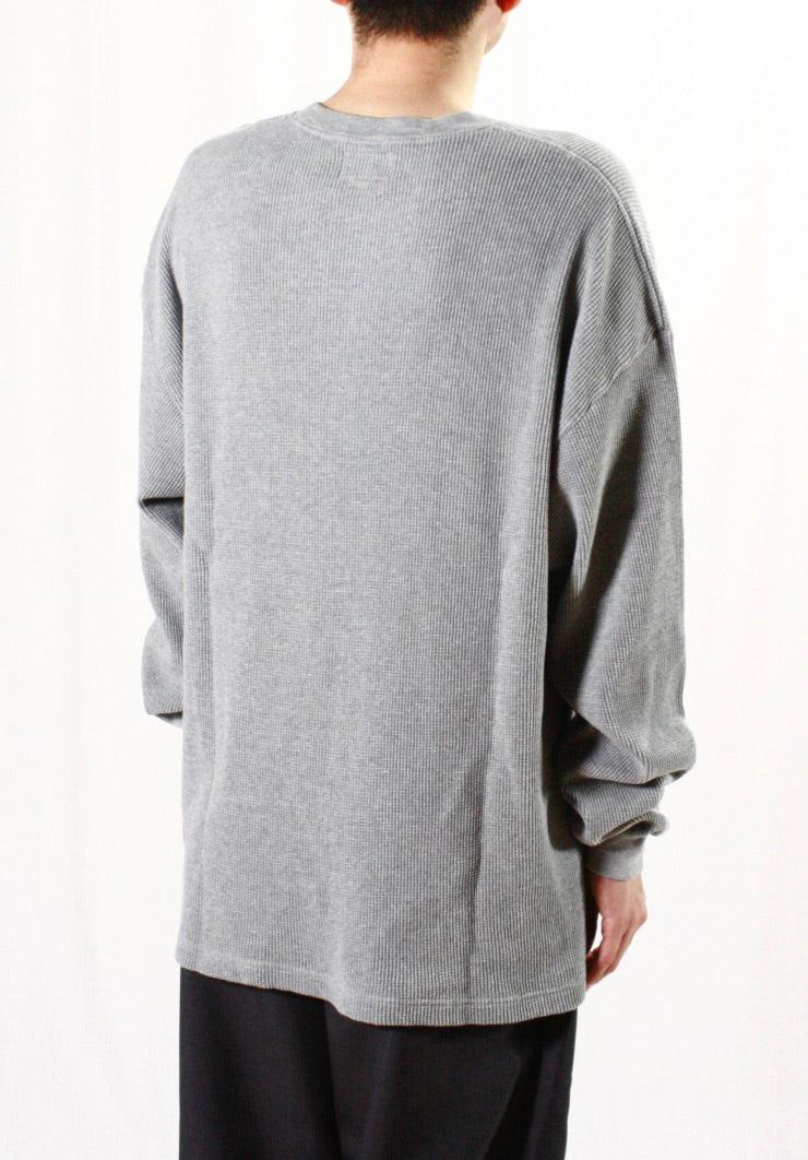 DESCENDANT / GAUFRE WAFFLE LS / GRAY / 241ATDS-CSM10