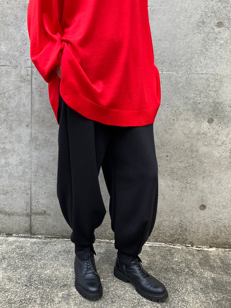 någonstans / cocoon pants  / Black / 470IA481-0521