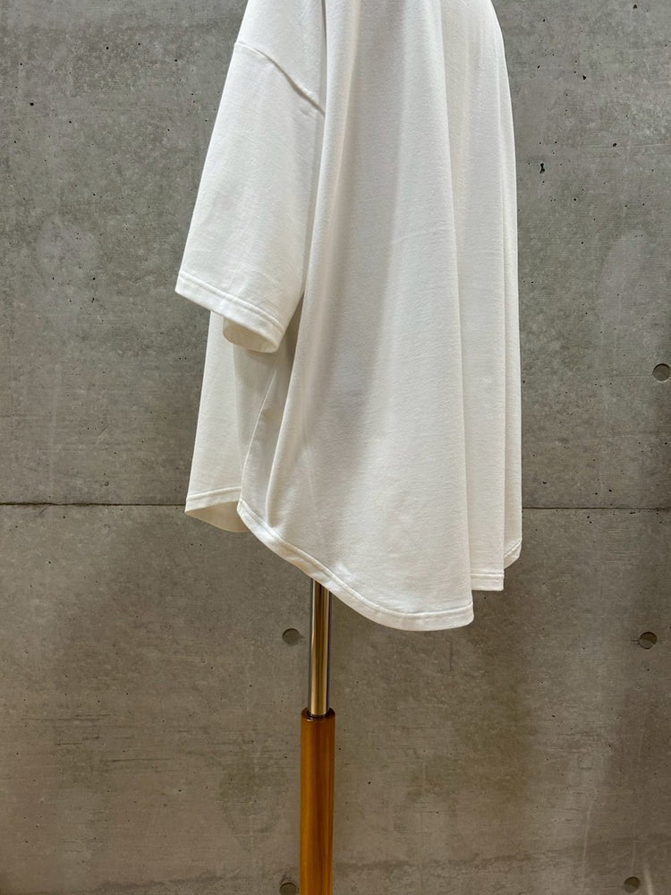 någonstans / curve-hem t-shirt / Salt / 470IA480-0741