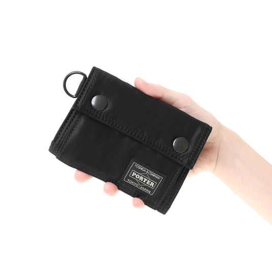 PORTER / TANKER WALLET（M）/  622-27847 / BLACK