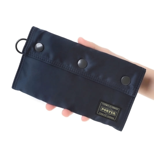 PORTER / TANKER WALLET（L）/  622-27846 / アイアンブルー