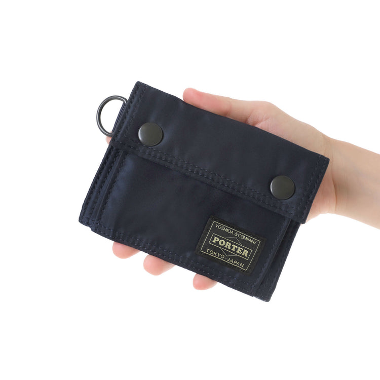 PORTER / TANKER WALLET（M）/  622-27847 / アイアンブルー