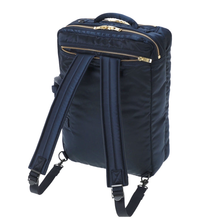 PORTER / TANKER  3WAY DOCUMENT BAG W zip / 622-26107 / アイアンブルー