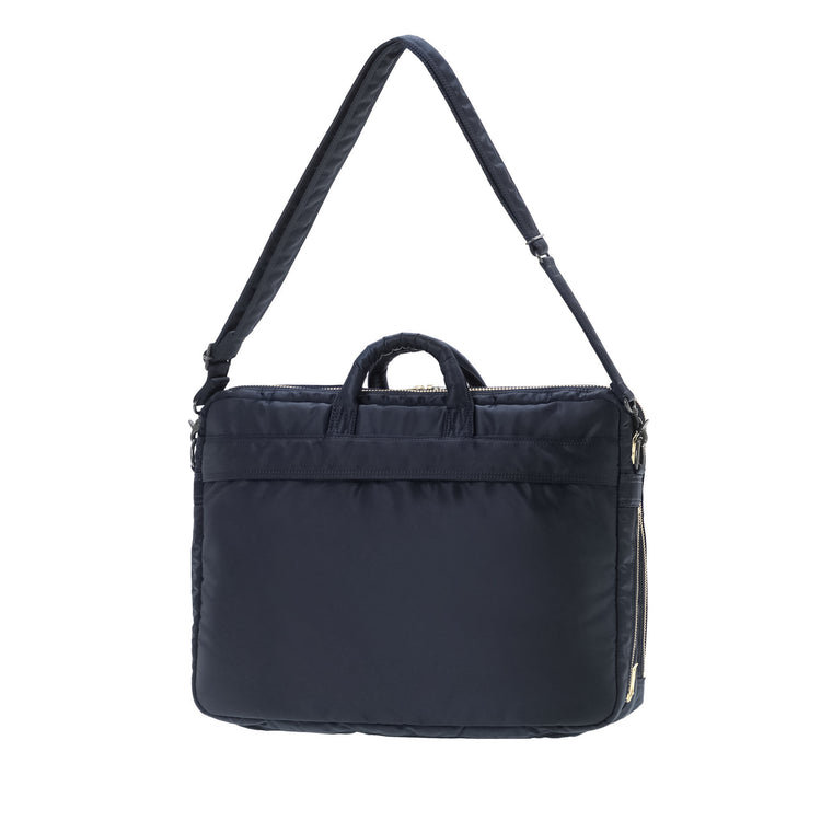 PORTER / TANKER  2WAY DOCUMENT BAG W zip / 622-15151 / アイアンブルー