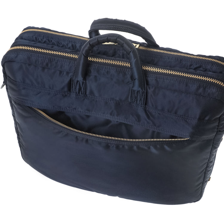 PORTER / TANKER  2WAY DOCUMENT BAG W zip / 622-15151 / アイアンブルー