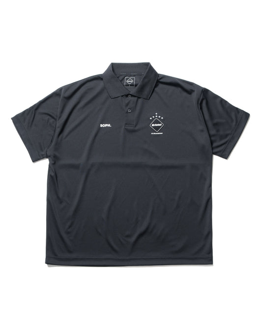 F.C.Real Bristol / S/S BAGGY POLO / BLACK / FCRB-240010