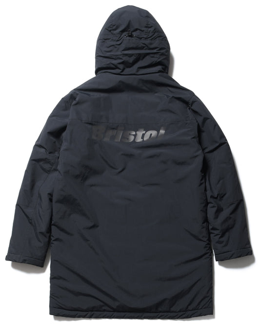 F.C.Real Bristol / PADDED BENCH COAT / BLACK / FCRB-242050