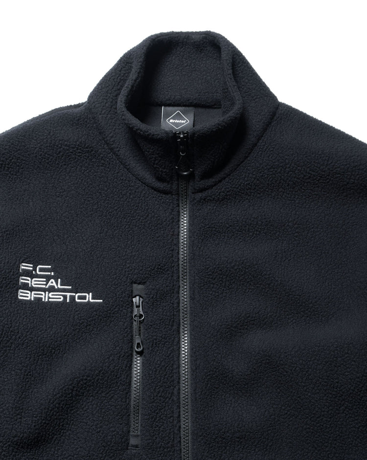 F.C.Real Bristol / POLARTEC SHEARLING JERSEY LINER BLOUSON / BLACK / FCRB-242058