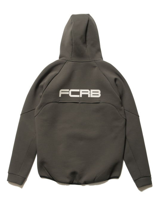 F.C.Real Bristol / TECH SWEAT VENTILATION HOODIE / KHAKI / FCRB-242072