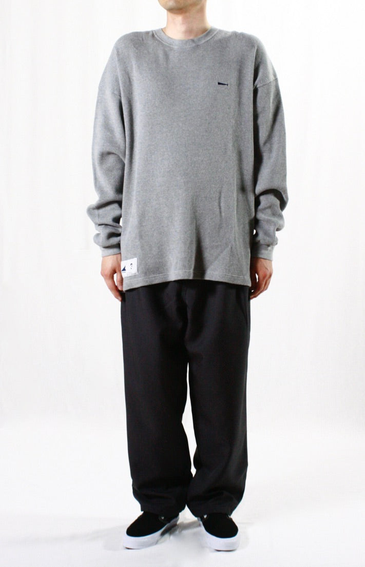 DESCENDANT / GAUFRE WAFFLE LS / GRAY / 241ATDS-CSM10