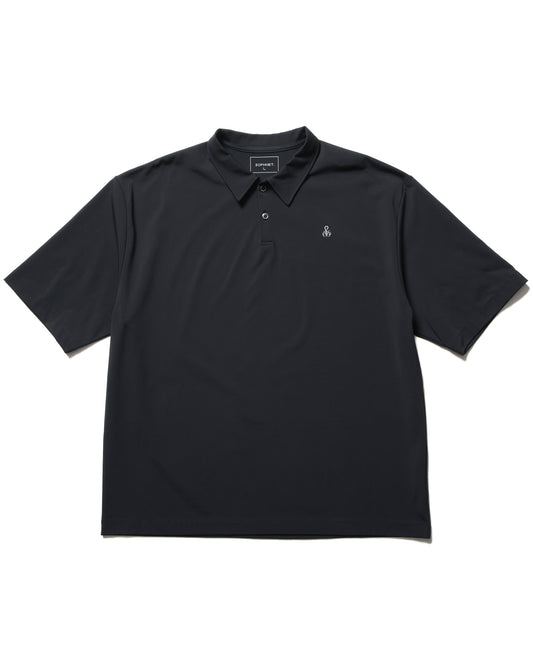 SOPHNET. / SCORPION BAGGY POLO / BLACK / SOPH-250111
