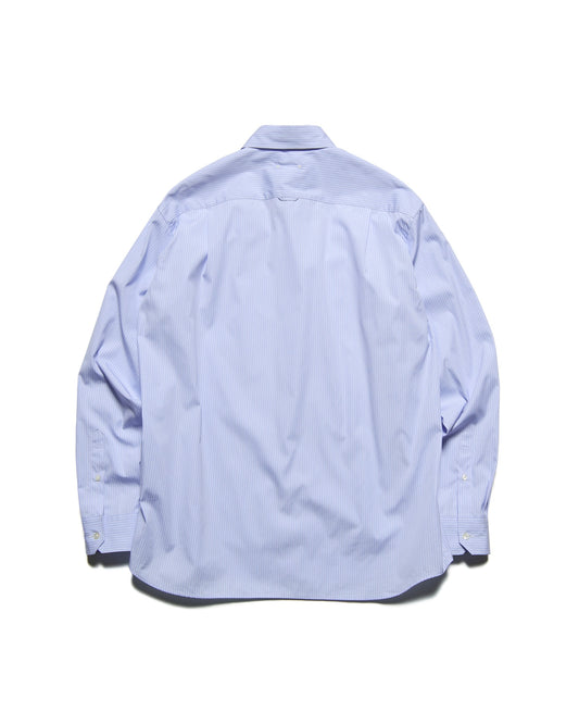 SOPHNET. / SUVIN GIZA RELAX-FIT SHIRT / BLUE(STRIPE) / SPNT-260010