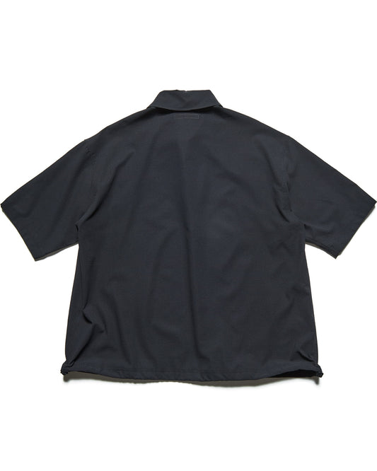 SOPHNET. / 4WAY STRETCH POLO / BLACK / SPNT-260047