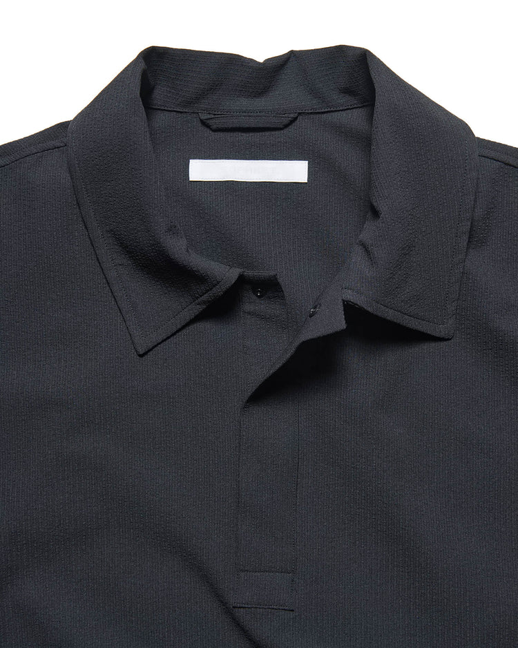 SOPHNET. / 4WAY STRETCH POLO / BLACK / SPNT-260047