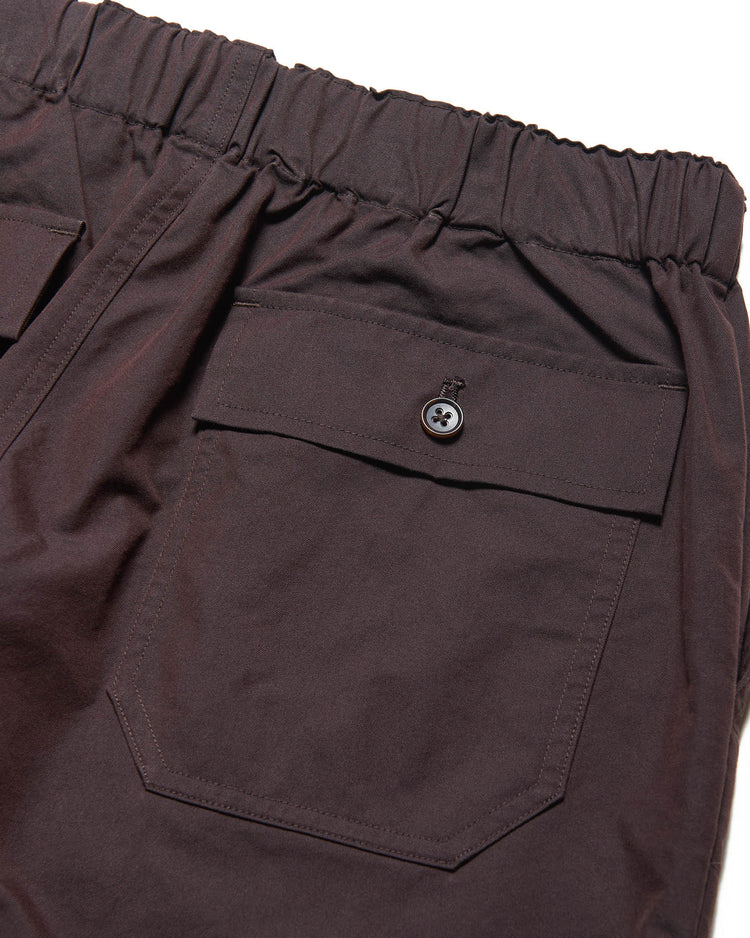 uniform experiment / CHAMBRAY COMFORT UTILITY PANTS / BROWN / UE-260034