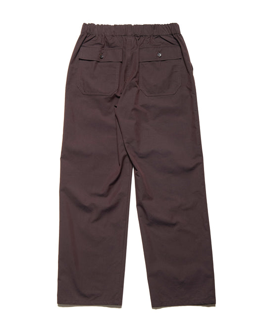 uniform experiment / CHAMBRAY COMFORT UTILITY PANTS / BROWN / UE-260034