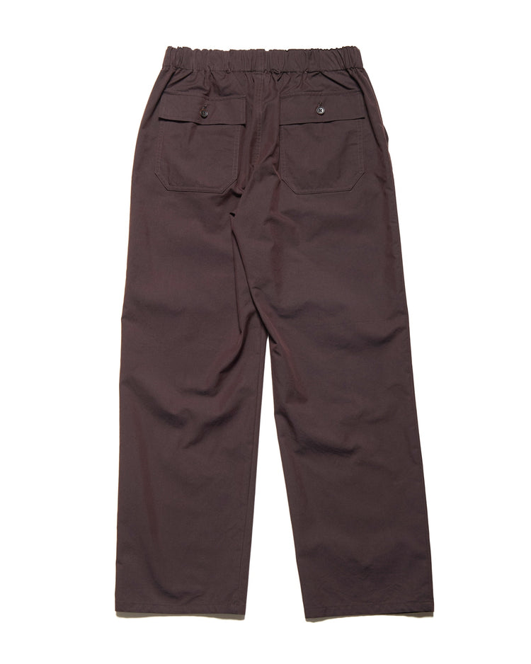 uniform experiment / CHAMBRAY COMFORT UTILITY PANTS / BROWN / UE-260034